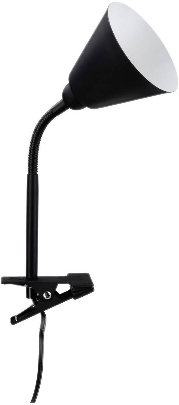 Spot à pince 1x E14 sans ampoule Paulmann Vitis 95430 noir 1 pc(s)