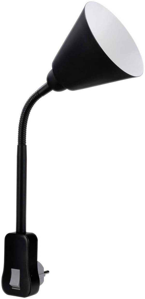 Paulmann Junus Lampe pour prise de courant  E14  20 W noir