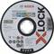 Disque à tronçonner avec système X-LOCK de Bosch, adapté pour MultiConstruction. Diamètre 125 mm, pour travaux de construction et métalliques.