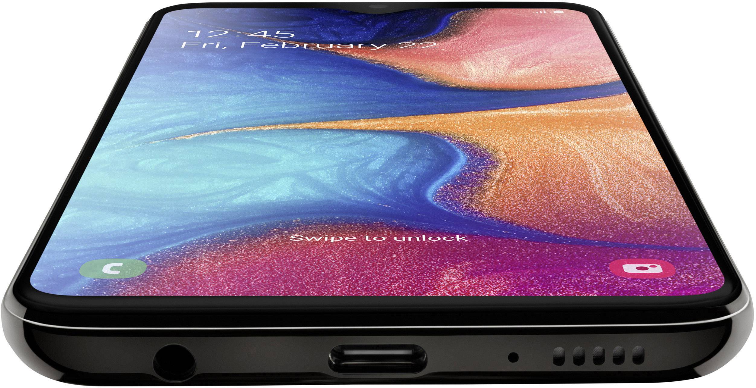 Un smartphone à l'écran coloré affiche la date 'Vendredi, 22 février' et le texte 'Glisser pour déverrouiller'.