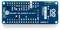 Bouclier thermique Arduino MKR, carte de circuit imprimé bleue avec des connecteurs et l'inscription « Designed and Assembled in Italy ».