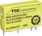 Module électronique jaune portant l'inscription 'TDE Instruments M5S-AOV0x010D3'. Plage d'entrée : 3-6V PWM, sortie : 0-10VDC. Certifié TÜV.
