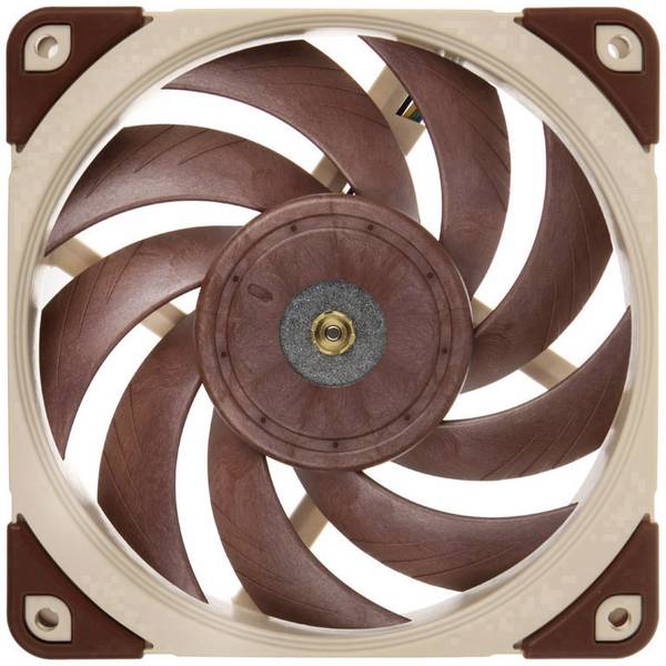 Noctua NF-A12x25 ULN Dissipateur thermique pour processeur avec ventilateur marron, beige (l x H x P) 120 x 120 x 25 mm caloduc, avec pâte thermique
