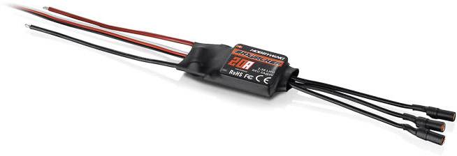 Hobbywing Skywalker 20A Régulateur brushless pour avion Charge admissible (max.): 25 A-1
