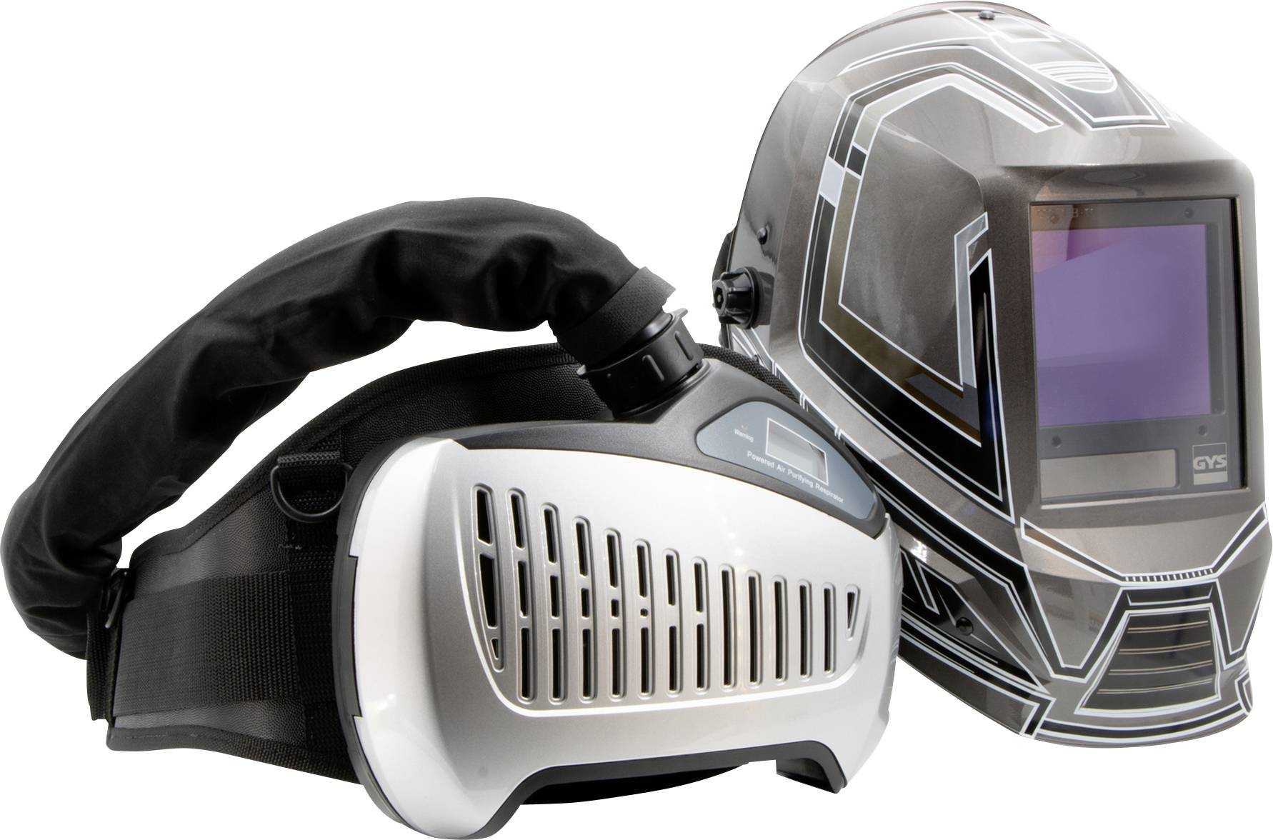 GYS 5/13 AIR TRUE COLOR XXL 047846 Casque de soudeur EN 166, EN 175, EN 379, EN 12941 blanc