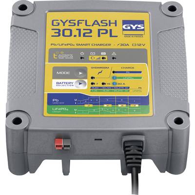 GYS GYSFLASH 30.12 PL 029668 Chargeur automatique, Contrôleur de batterie    