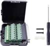 TRU COMPONENTS T1904C100 Kit embase SUB-D mâle Nombre de pôles: 25 raccord à vis 1 pc(s)
