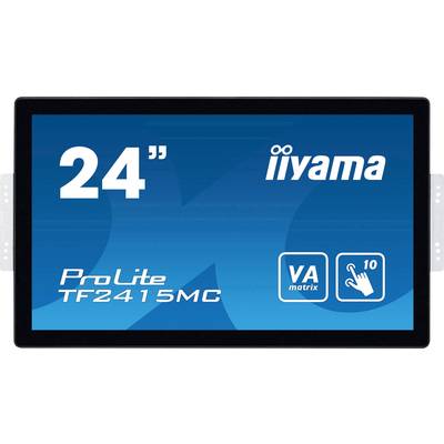 Iiyama ProLite TF2415MC Moniteur tactile CEE: F (A - G)  60.5 cm (23.8 pouces) 1920 x 1080 pixels 16:9 16 ms HDMI™, VGA,
