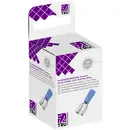 TRU COMPONENTS T1904C041 Assortiment de cosses à languette femelles Largeur d'accouplement: 2.80 mm Épaisseur de contact