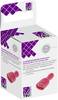 TRU COMPONENTS T1904C117 Assortiment de cosses à languette femelles Largeur d'accouplement: 6.30 mm Épaisseur de contact: 0.80 mm 180 ° entièrement isolé rouge 25 pc(s)