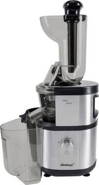 Steba Presse-agrumes E 400 400 W avec pied acier inoxydable, noir