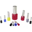 WKK Ce 250016T Embout simple d'extrémité de câble 25 mm² partiellement isolé noir 50 pc(s)