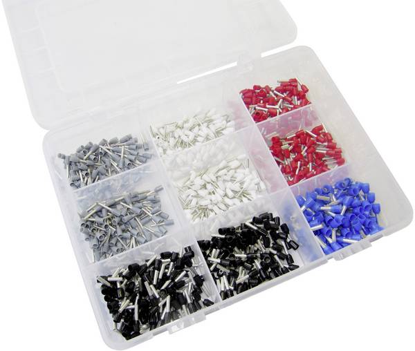 WKK 6299 Assortiment d'embouts simples 0.5 mm², 2.5 mm² partiellement isolé  1 pc(s)