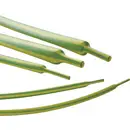 Hongshang 10468 Gaine thermorétractable sans colle jaune, vert 38.10 mm 19.50 mm Taux de retreint:2:1 Marchandise vendue