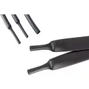 Hongshang ART002116 Gaine thermorétractable sans colle noir 33 mm 8 mm Taux de retreint:4:1 1.22 m