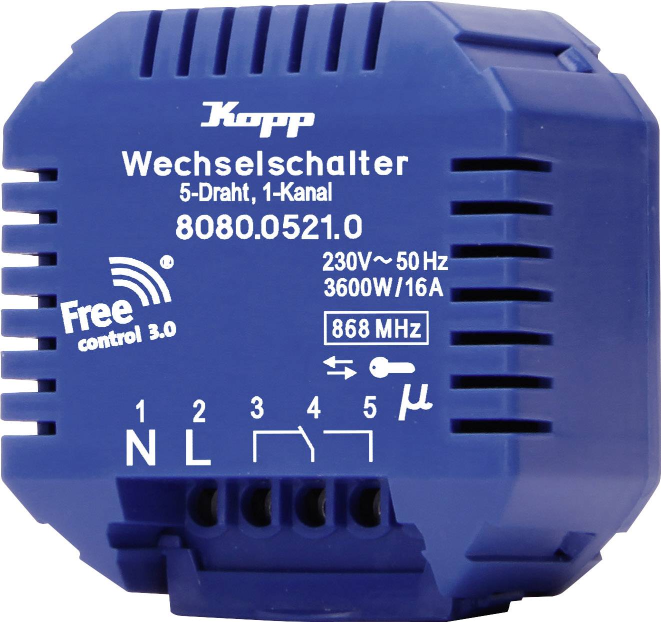 Kopp Free Control3.0 1 canal;Récepteur;Free Control 3.0