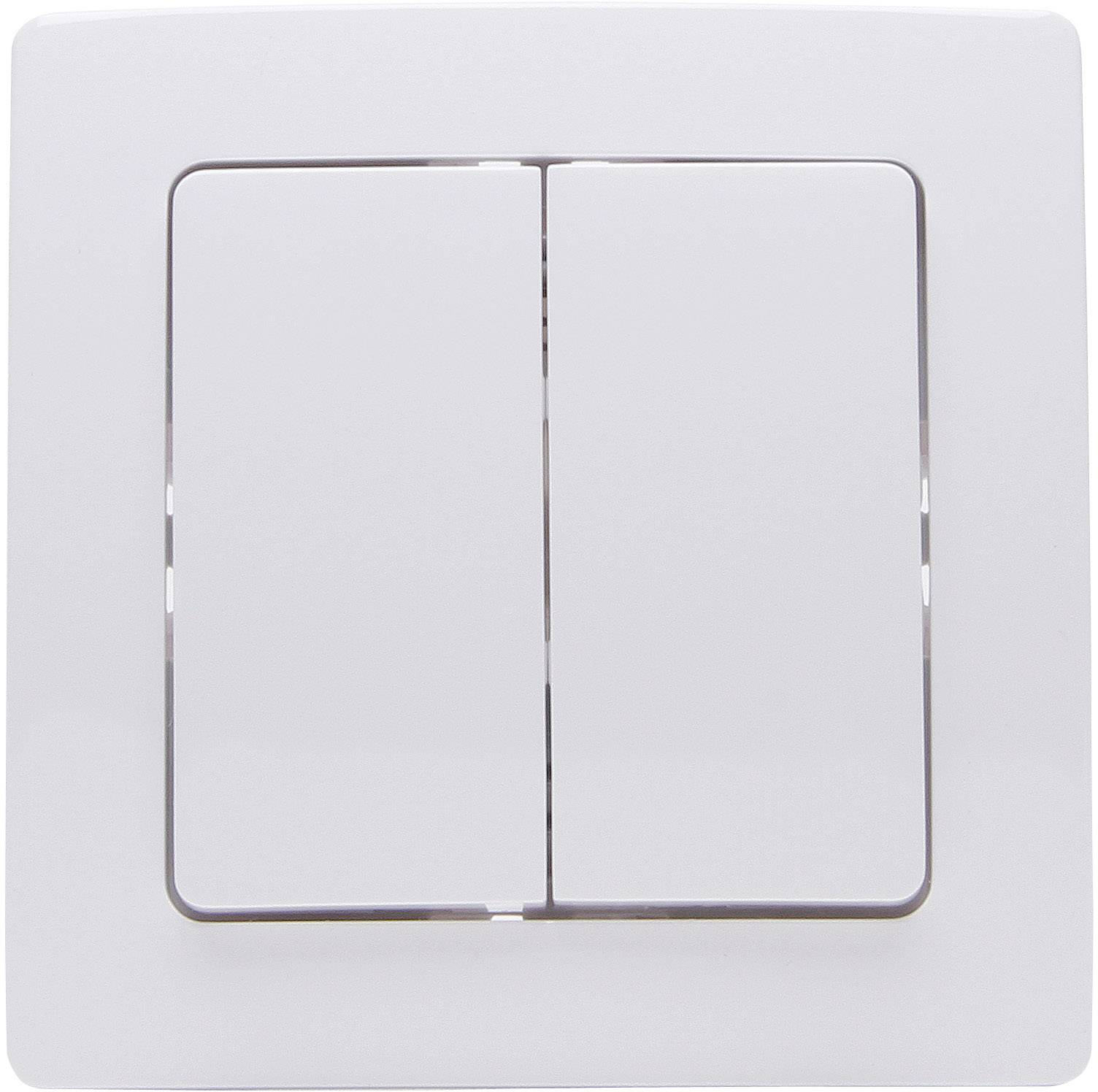 Free Control 3.0 Kopp Free Control 2 canaux Interrupteur mural blanc arctique