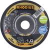 Rhodius XT10 206162 Disque à tronçonner 115 mm 1 pc(s) acier inoxydable, acier