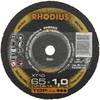 Rhodius XT10 MINI 206801 Disque à tronçonner 65 mm 1 pc(s) acier inoxydable, acier