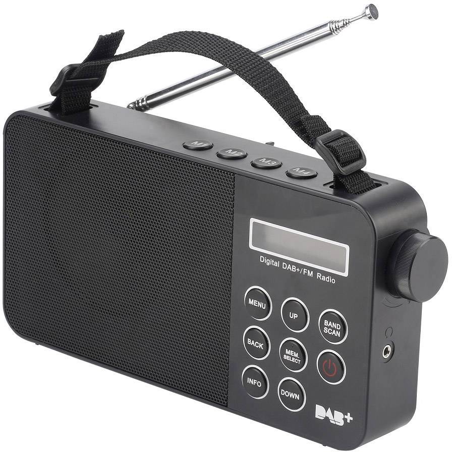 Reflexion TRA2350DAB Radio portative DAB+, FM réception radio, USB, Bluetooth, AUX, SD fonction de charge de la batterie-1