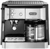 Machine à expresso DeLonghi BCO 421.S acier inoxydable, noir Nombre de tasse=10 verseuse en verre, avec fonction café filtre