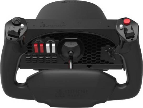 Aerosoft Honeycomb Alpha Flight Controls levier de commande pour simulateur de vol USB PC noir