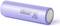 Batterie cylindrique violette de lithium-ion avec l'inscription 'INR21700-40T SAMSUNG SDI 2T24'.
