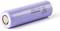 Pile cylindrique lilas, inscription « INR21700-40T Samsung SDI 2124 ».