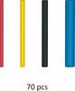 Assortiment de gaines thermorétractables Steinel 071318 70 pc(s)