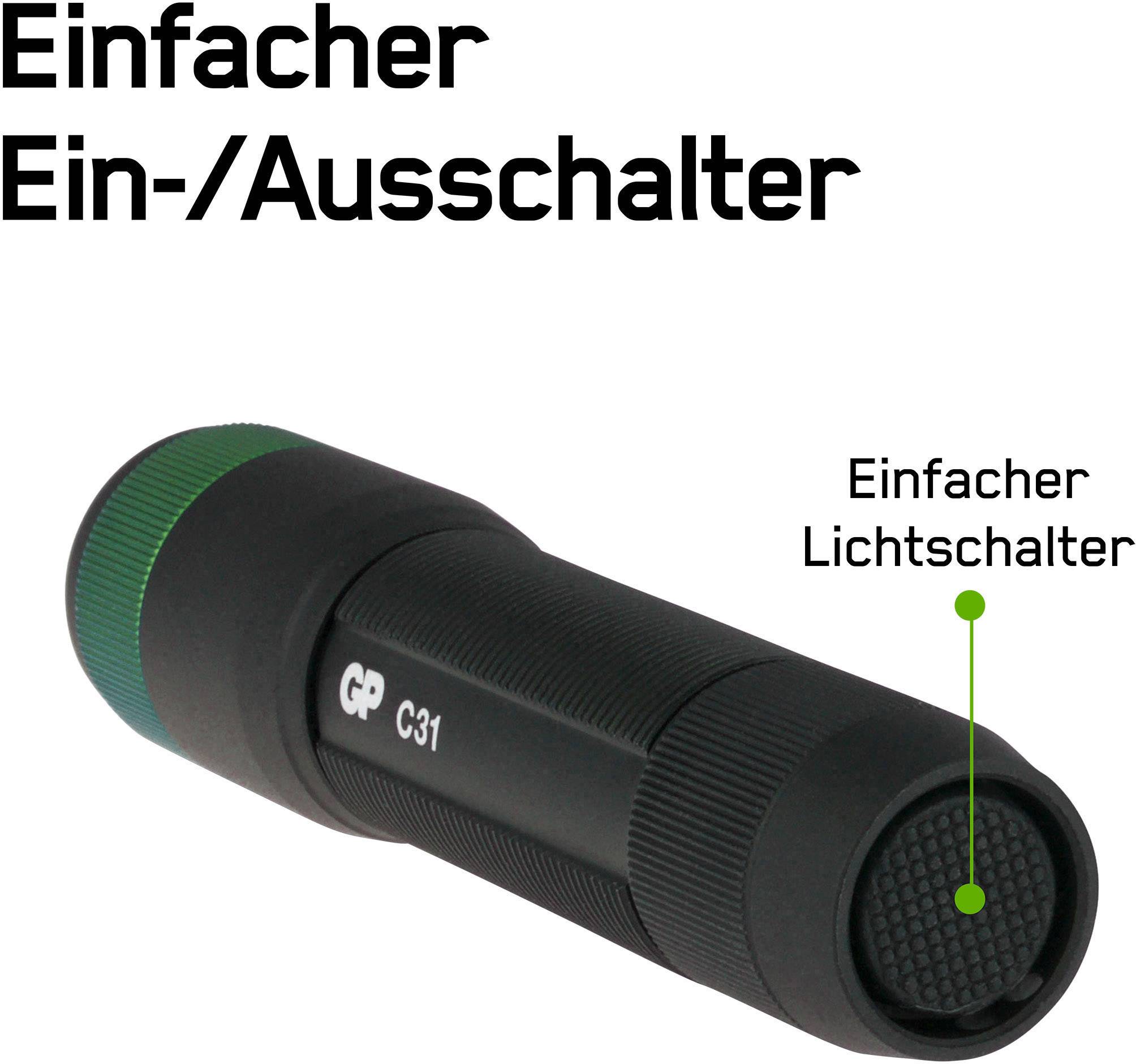 GP Discovery C31 LED Lampe de poche à pile(s) 85 lm 2 h 64 g-5