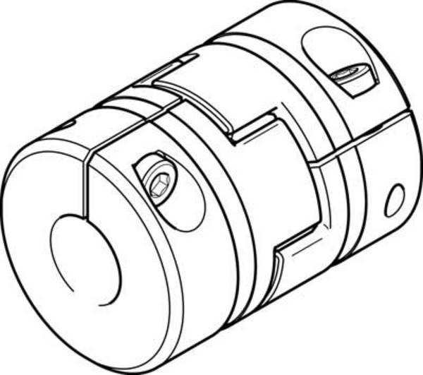 FESTO EAMC-65-90-XX-25 176038 Raccord  1 pc(s)