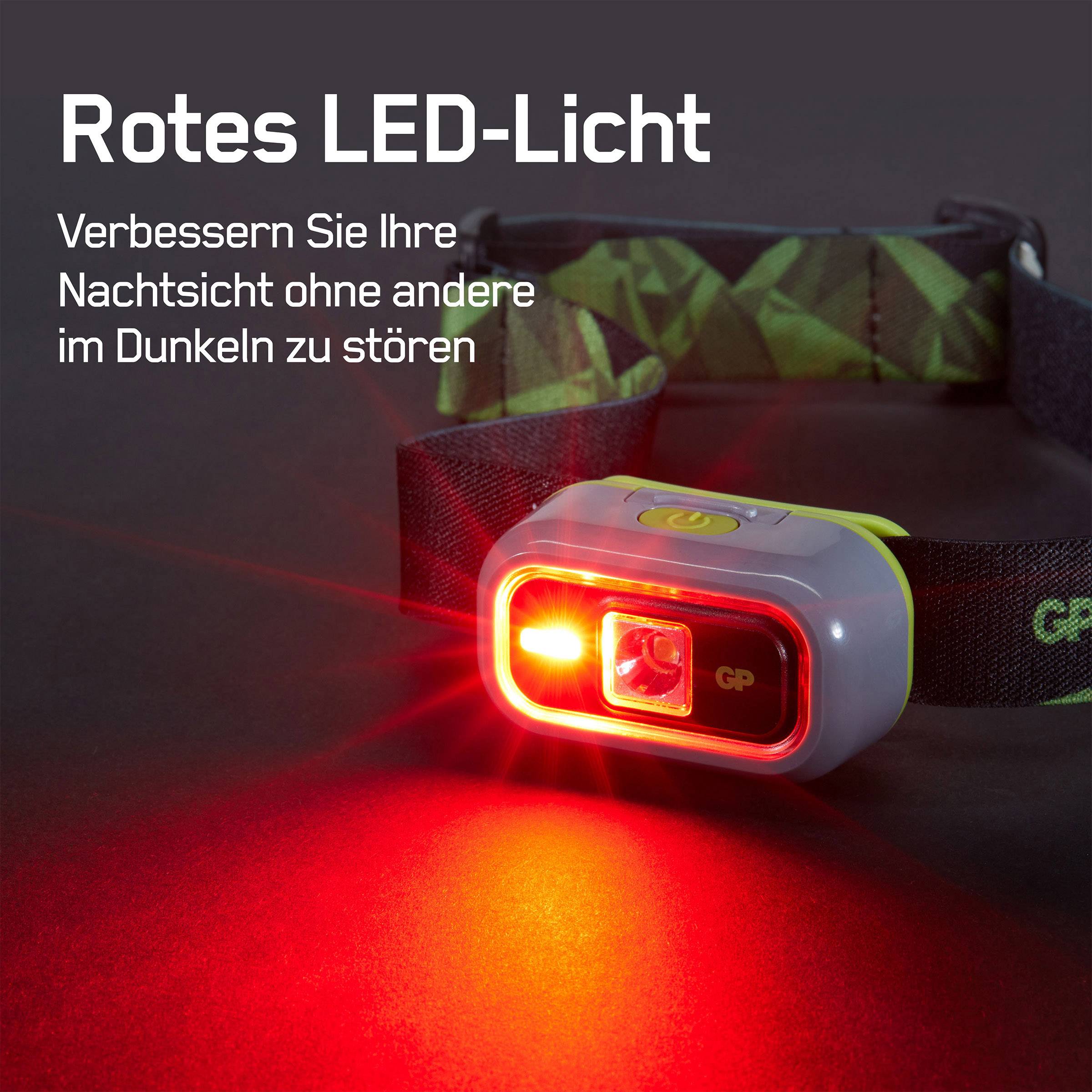 Lampe frontale LED GP Discovery CH33 100 lm 6.5 h 260GPACTCH33000-1