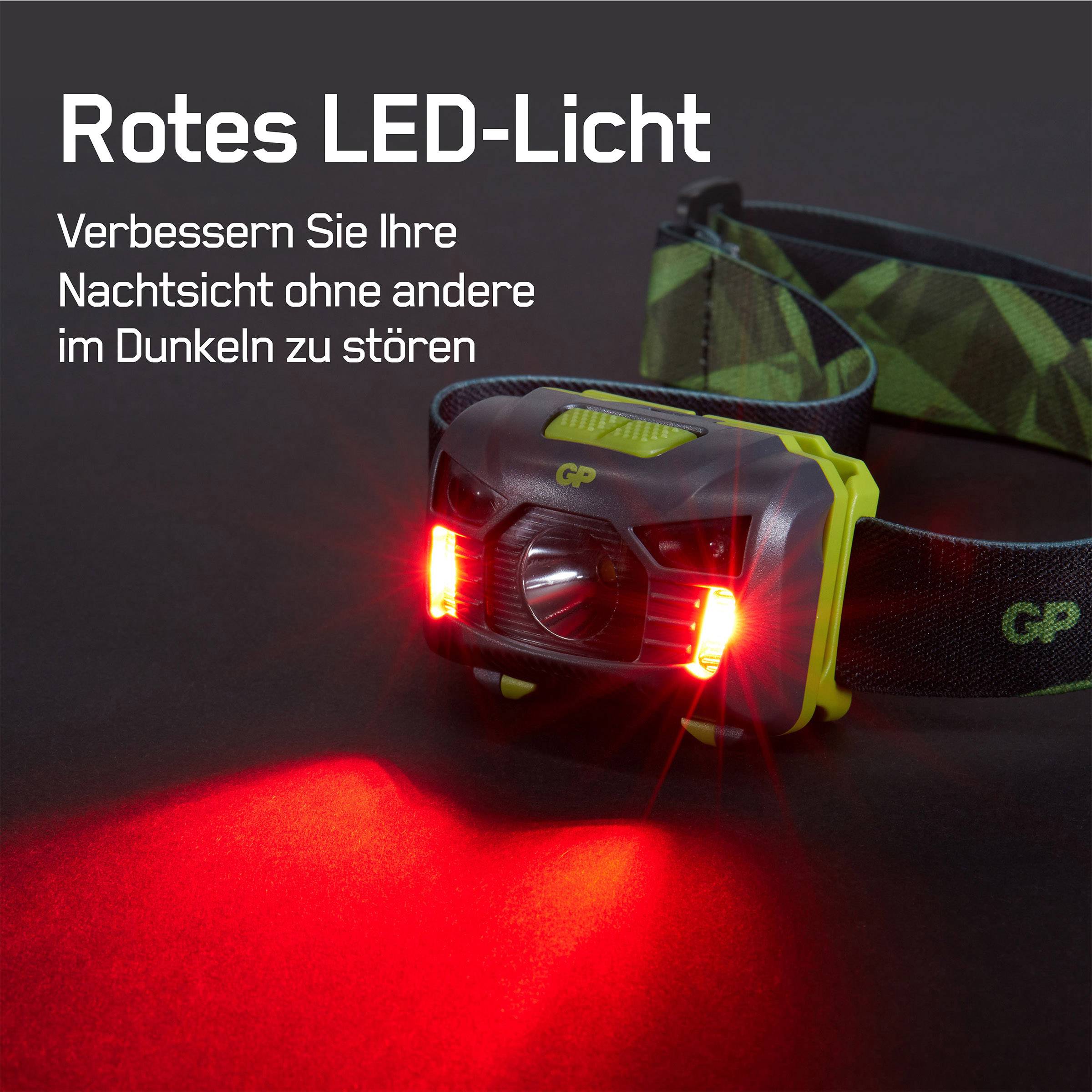 Lampe frontale LED GP Discovery CH34 100 lm 20 h 260GPACTCH34000-5