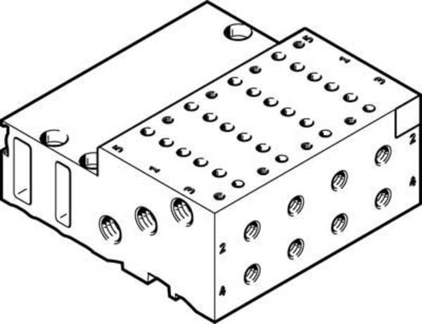 FESTO Bloc batterie  525128 MHA2-PR4-5-M5    1 pc(s)