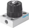 FESTO Régulateur de pression 542023 GRP-160-1/8-AL G 1/8, G 1/9 Matériau du boîtier PA Matériau isolant NBR, PVC 1 pc(s)