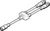 FESTO Câble de raccordement 547888 NEBV-M12G8-KD-3-M12G4 1 pc(s)