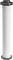 Un filtre à eau cylindrique avec un cadre noir, orienté verticalement. Utilisé pour la purification et la filtration de l'eau.