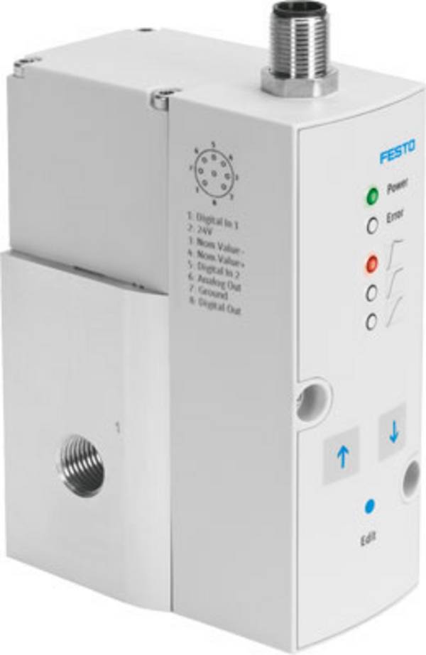 FESTO Régulateur de pression proportionnel 571289 VPPM-8L-L-1-G14-0L10H-A4P-S1 G 1/4, G 1/4  Matériau du boîtier Alliage d'aluminium de corroyage  1 pc(s)