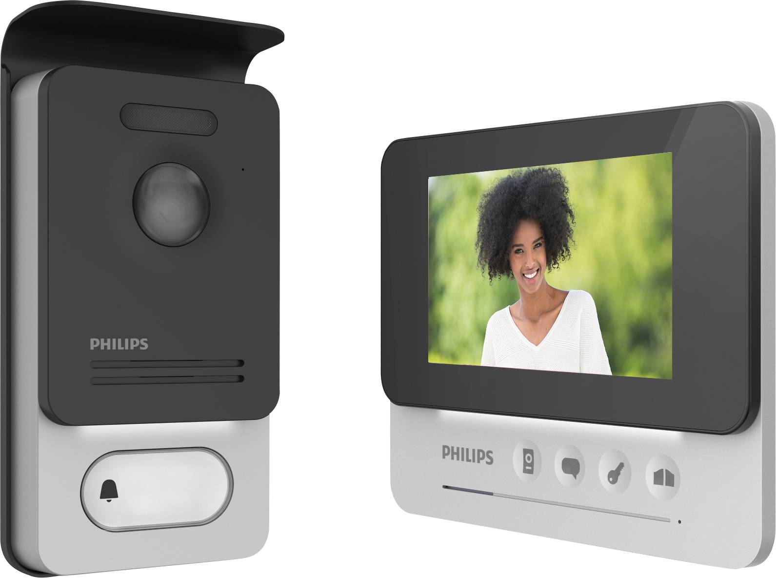 Philips Interphone vidéo 2 fils Set complet - Conrad Electronic France