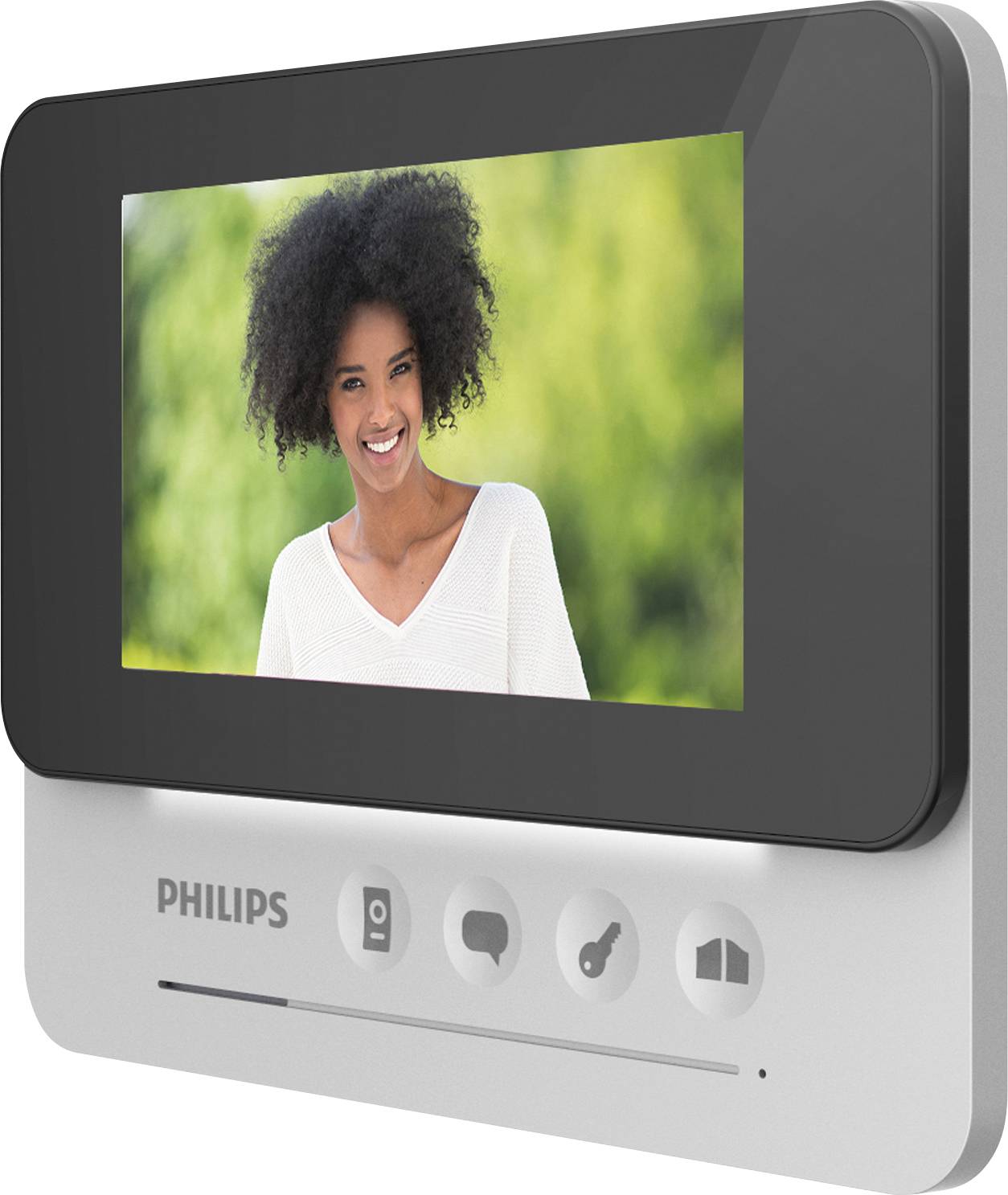 Philips Interphone vidéo 2 fils Moniteur supplémentaire gris