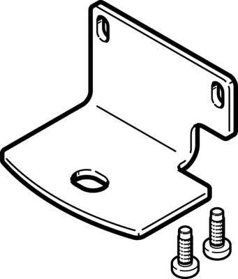 FESTO Equerre de fixation 2721419 CPX-M-BG-VT-2X 1 pc(s)