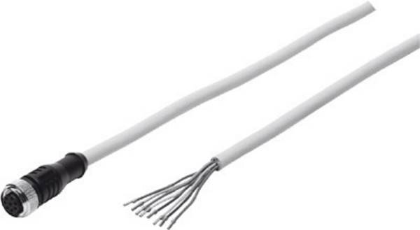 FESTO 5105633 Câble à connecteur femelle M12  25.00 m Nombre de pôles: 8 1 pc(s)