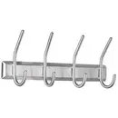 ALCO Barre de portemanteau 2841 2841 Nombre de crochets: 4 (l x H x P) 31.5 x 13 x 7 cm acier inoxydable argent 1 pc(s)