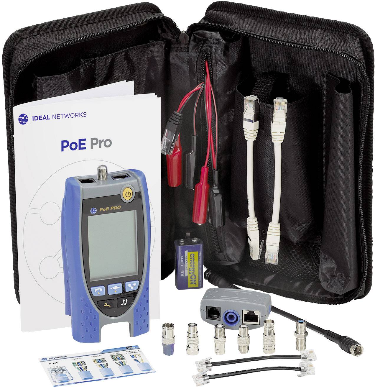 Testeur de câbles R158004 Trend Networks PoE Pro-1