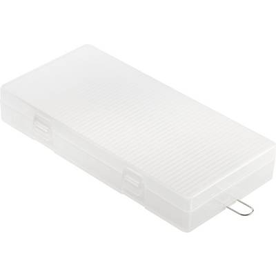 Basetech BT-Box-018 Boîte de piles 8x 18650 (L x l x H) 156 x 78 x 25 mm-0