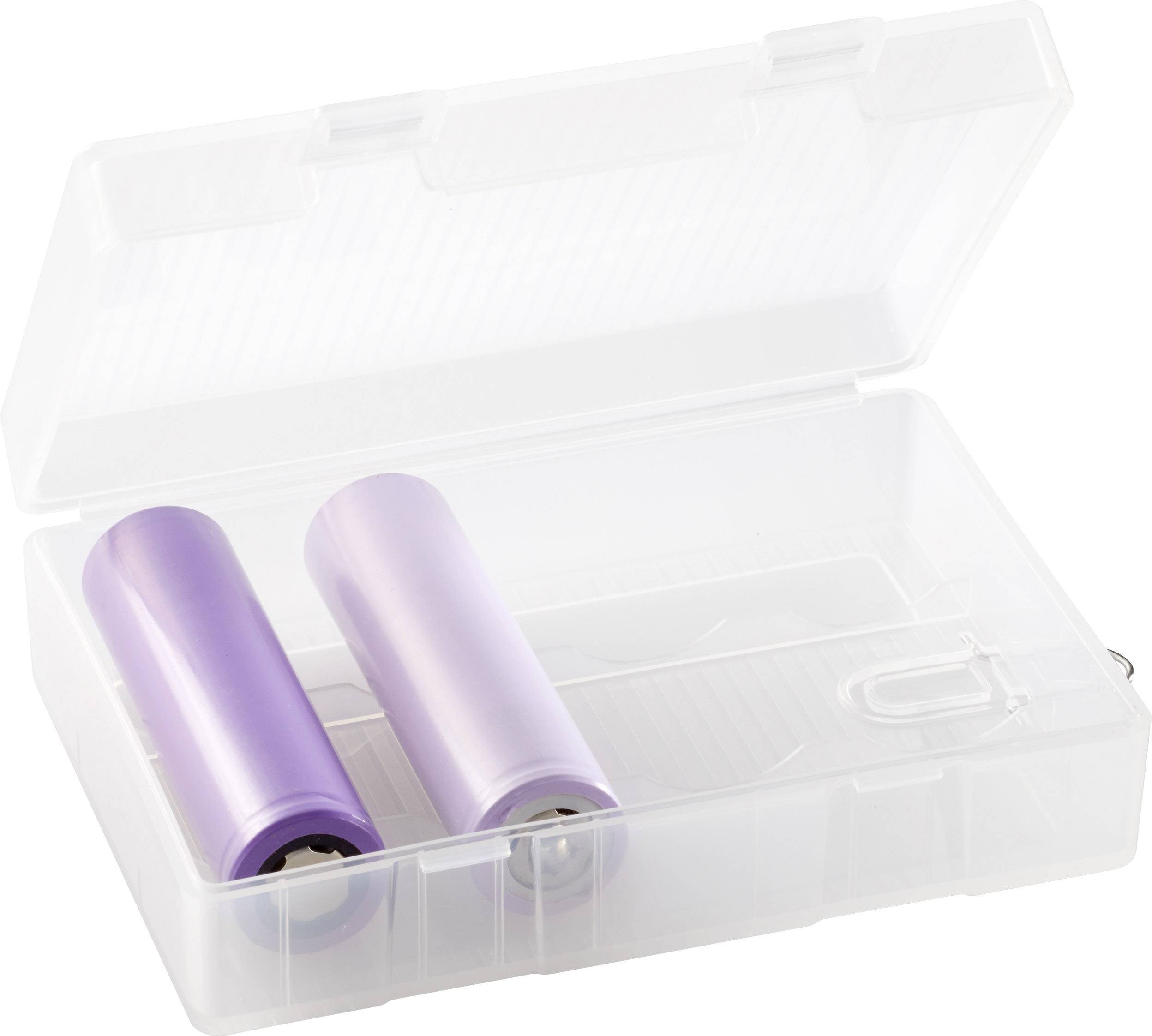 Basetech BT-Box-025 Boîte de piles 4x 26650 (L x l x H) 112 x 77 x 31.8 mm-2