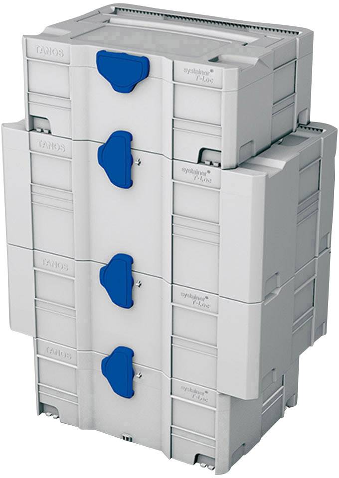 Boîte à outils vide Tanos MIDI-systainer T-Loc III 80101388 plastique ABS (l x H x P) 496 x 210 x 296 mm-1