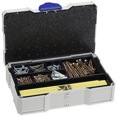 Boîte à outils vide Tanos MINI-systainer® T-Loc I 80590510 plastique ABS (l x H x P) 265 x 71 x 171 mm