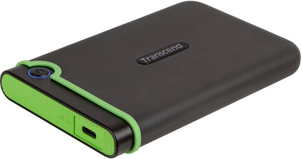2 TB Transcend StoreJet® 25M3C Disque dur externe 2,5" USB-C® (USB 3.2 Gen 2) gris foncé TS2TSJ25M3C