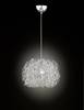 WOFI FORTUNE 6368.01.70.7000 Luminaire à suspendre LED E27 60 W argent